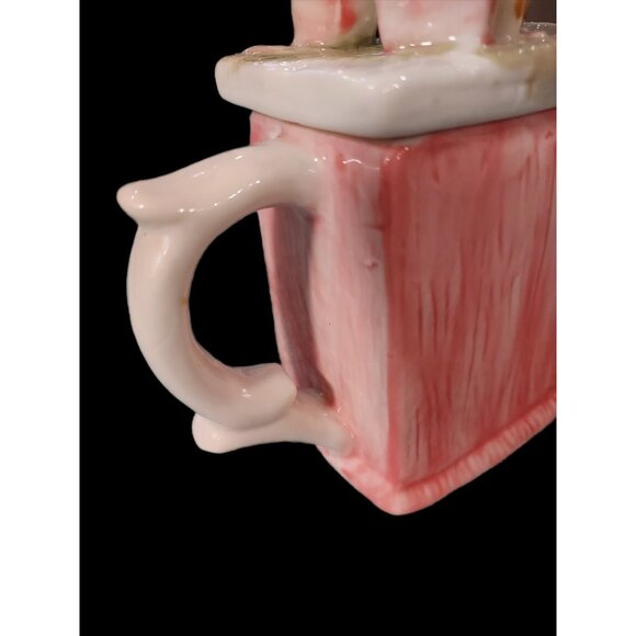 Tea Pot Mini Gardening Theme Ceramic Watering Can Cottage Core Plants - Picture 4 of 9